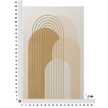 DRUKOWANY OBRĄZ SHINE -B- 80x3x120 cm